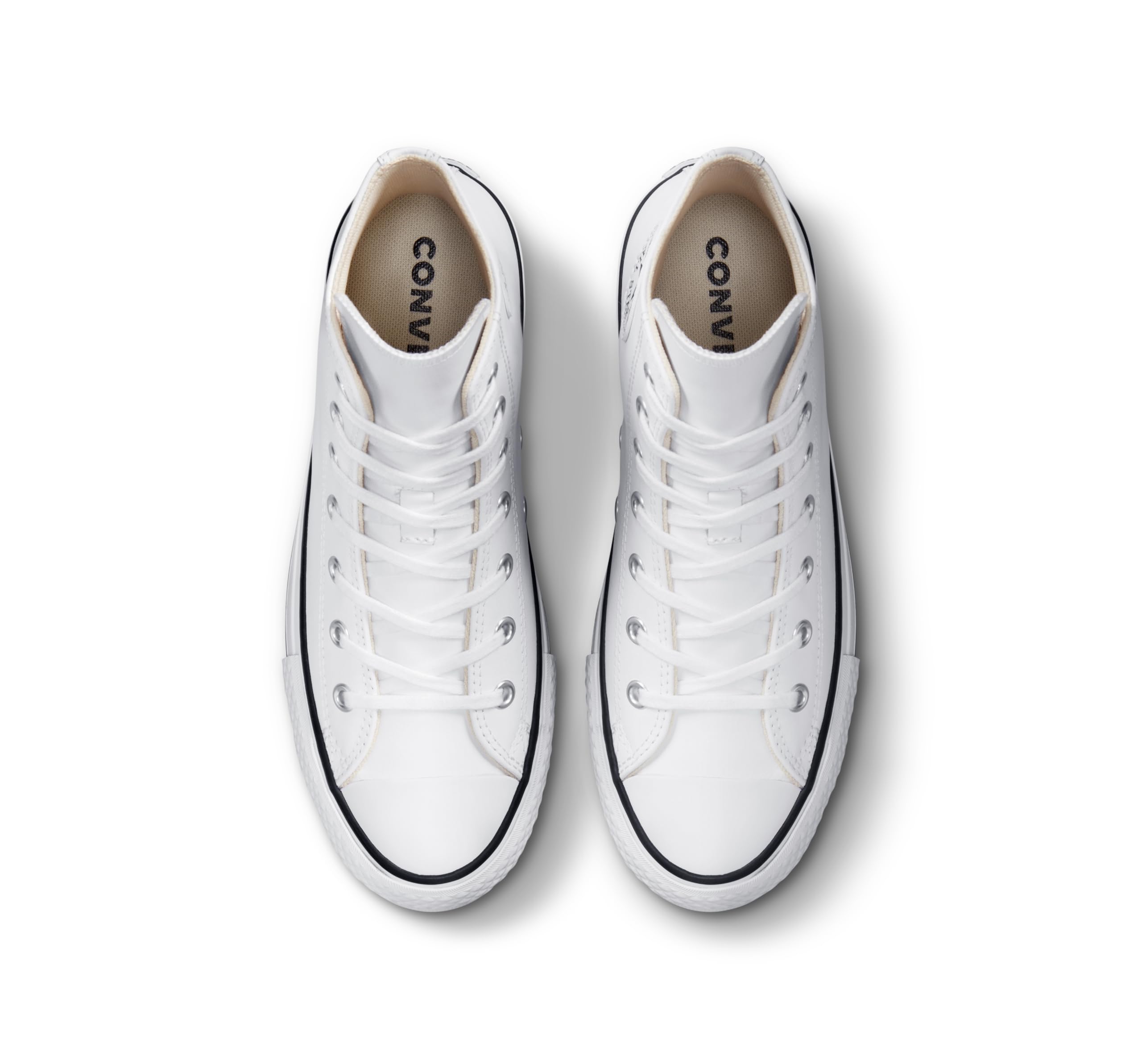 CONVERSE Chuck Taylor All Star Eva Lift Platform Leather Sneaker Donna