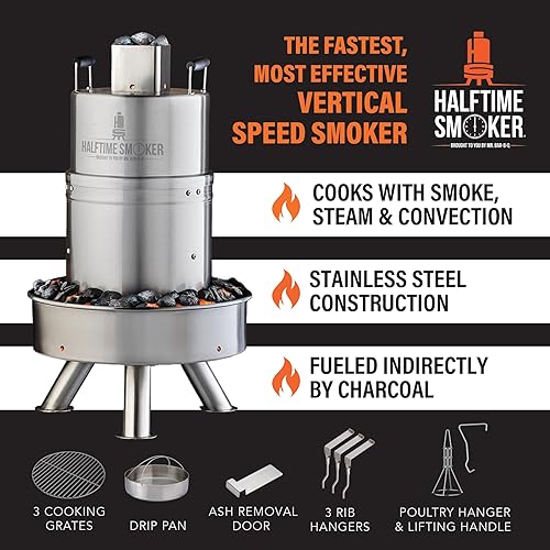 Vista 2 de The Halftime Smoker - Perfección ahumada en la mitad del tiempo