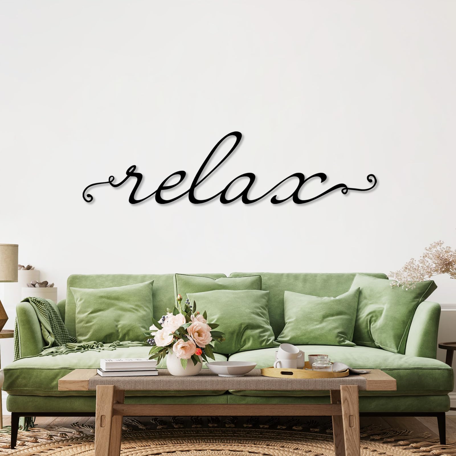 Amazon.com: SZI Relax Metal Wall Sign, Relax Wall Art, Bathroom