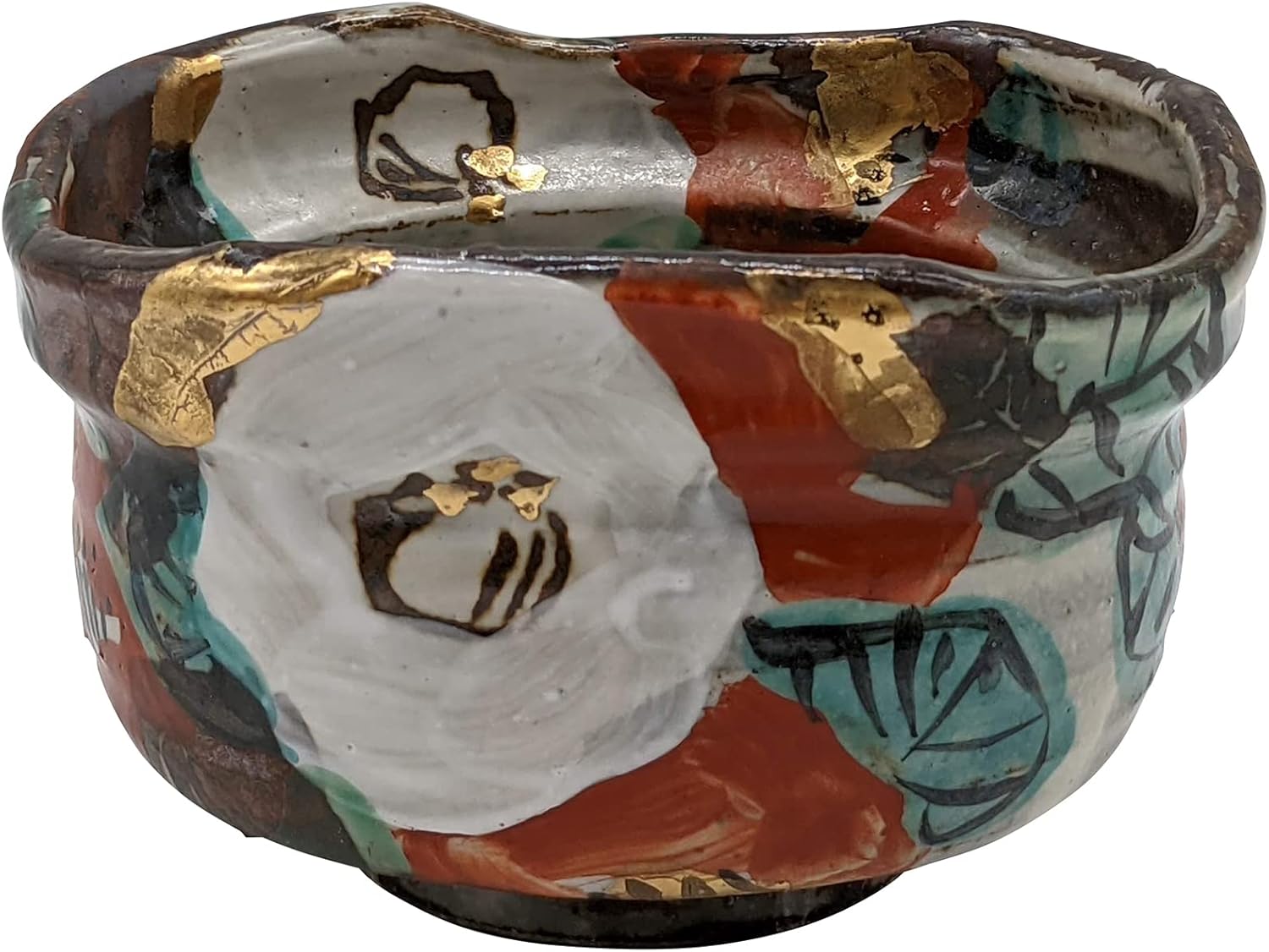 Utsuwa Roan 105-0012 Mino Wada Ichihito Matcha Bowl, Tea Cup, 4.7 inches (12 cm), Yamahofu, Made in Japan