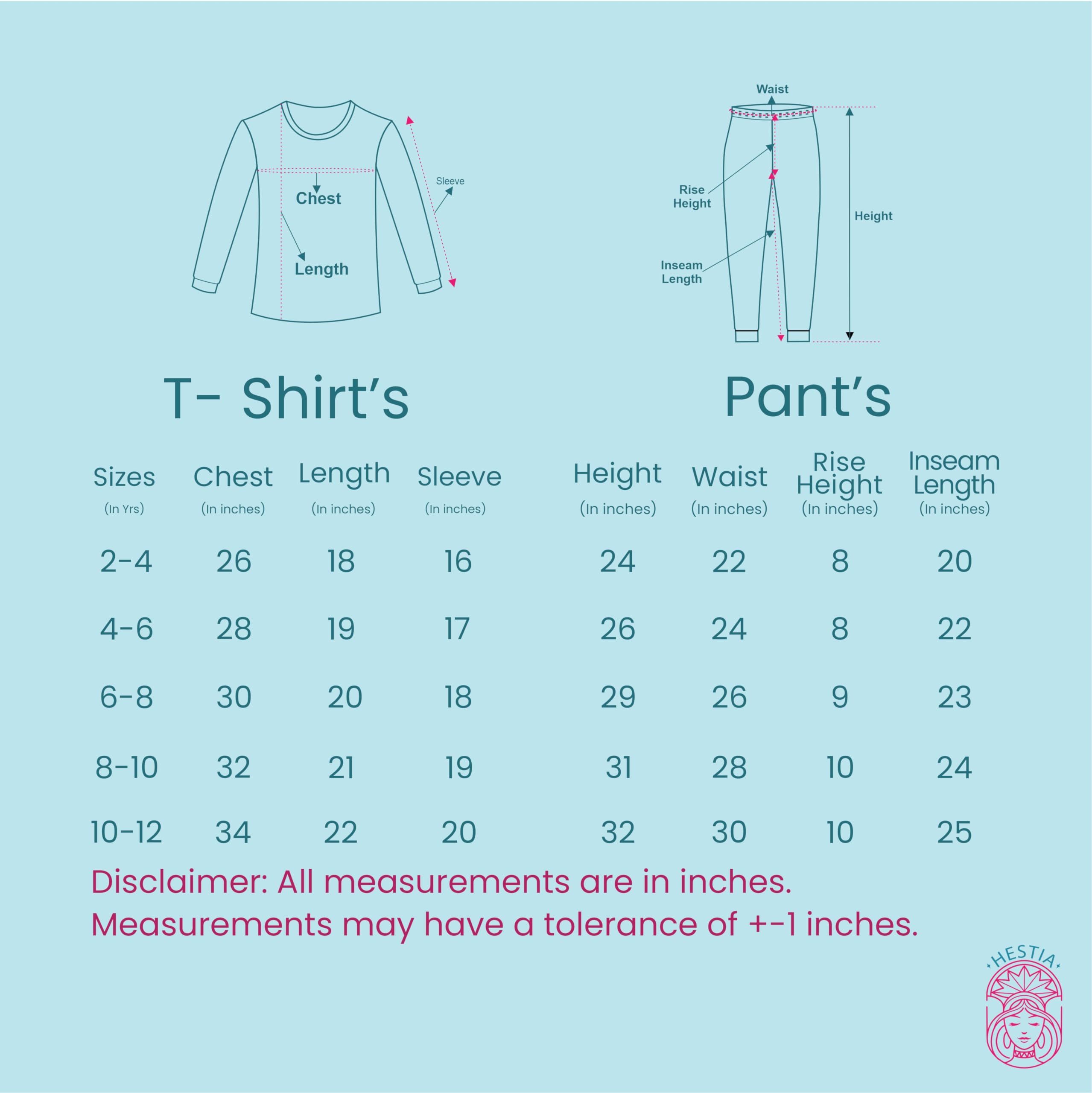 Hestia | H.NSG.N.1 |Kids Girls Nightwear |Sleepwear |Cotton |Trouser Full Sleeves Tshirt |Elastic Waist |Night Dress with Pyjama Tshirts for Girls|Cat Fruits Rainbow Printed |Pink Color 4-6Yrs |Set 1 - Image 6 thumbnail