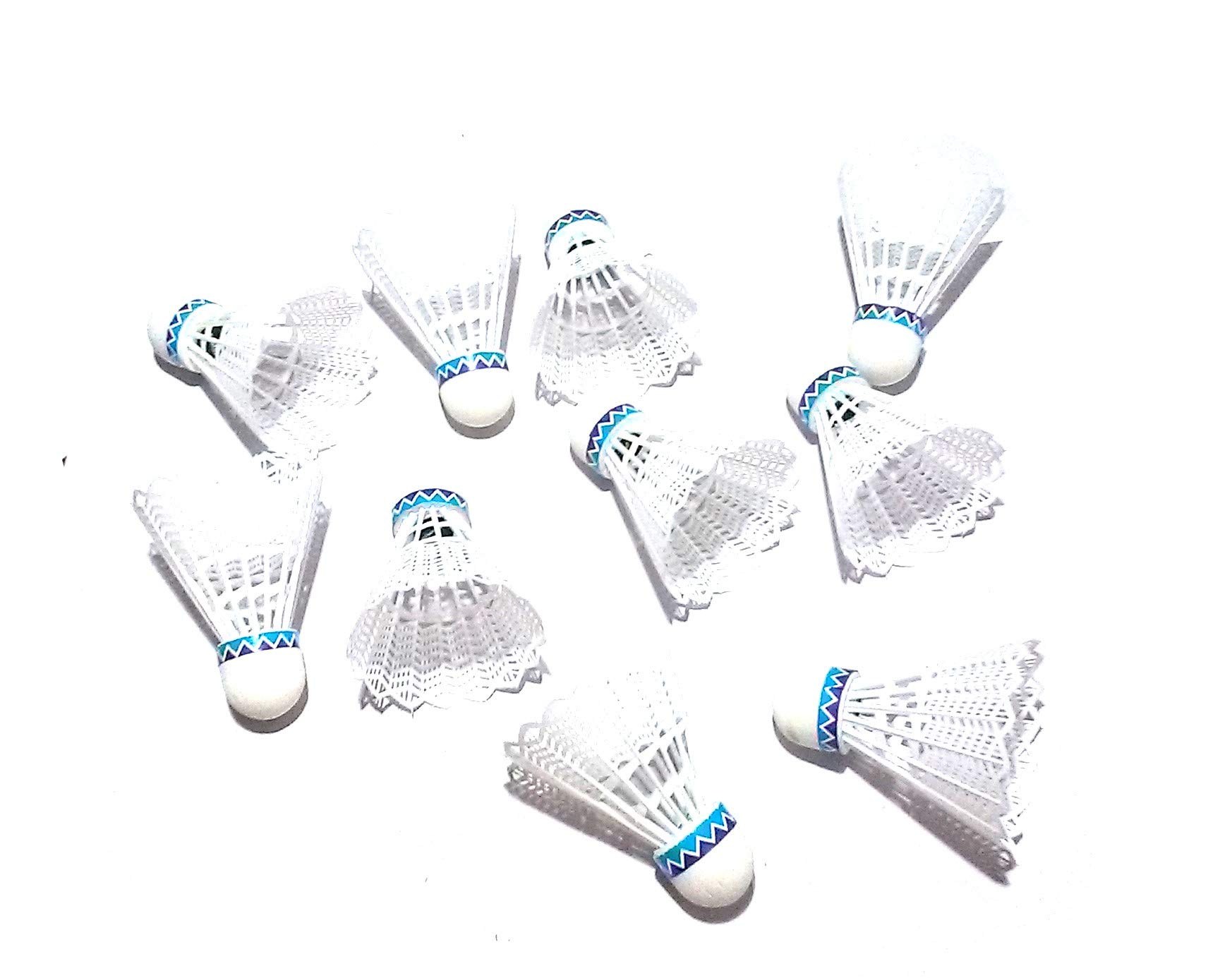 Nawani 10 pcs Badminton shuttlecocks Nylon Shuttle.-image-5