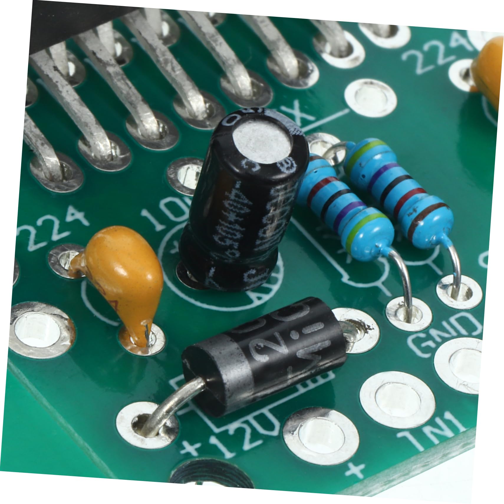 KICHOUSE 1 Set Amplifier Board Kit Amplifier Circuit Board Amplifier Board DIY Audio Stereo Amplifier Board Power Amplifier Amp Board Audio Amplifier Board Stereo Amplifier Amp Board