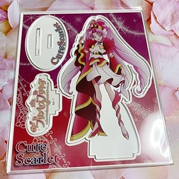 プリキュア　アクリルスタンド　キュアパッション　キュアスカーレット Go!プリンセスプリキュア プリキュア全員アクリルスタンド