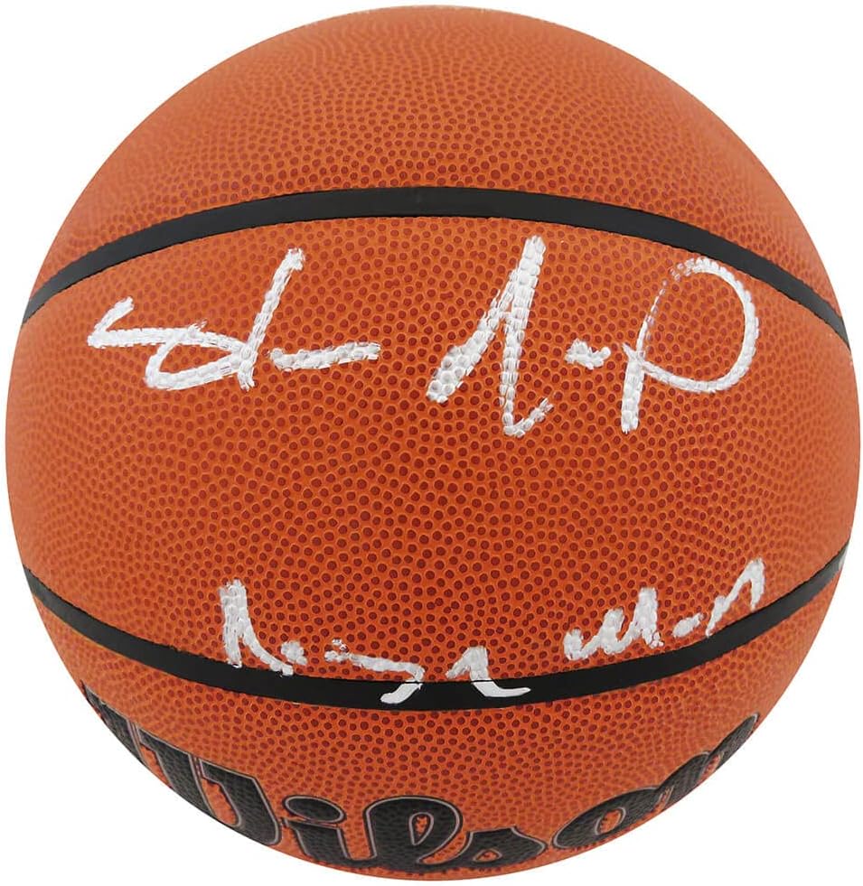 Shawn Kemp Signed Wilson Indoor/Outdoor N.B.A Basketball w/Reign Man