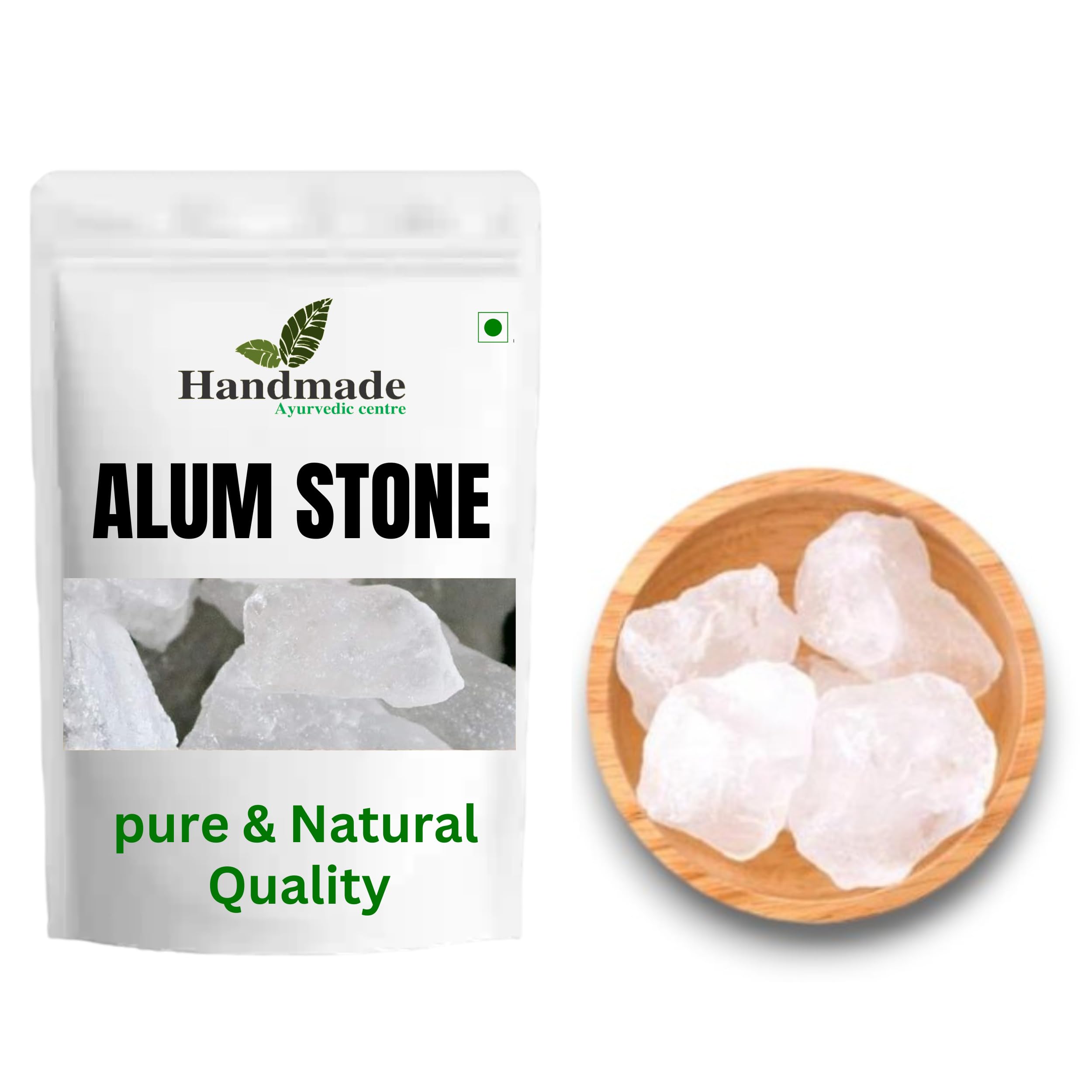 Handmade Ayurvedic Centre Alum Stone (Fitkari) 400 gm |Crystal White Stone| White Phitkari Stone Crystal. (B0DCC6JQ7C) Amazon Price History, Amazon Price Tracker