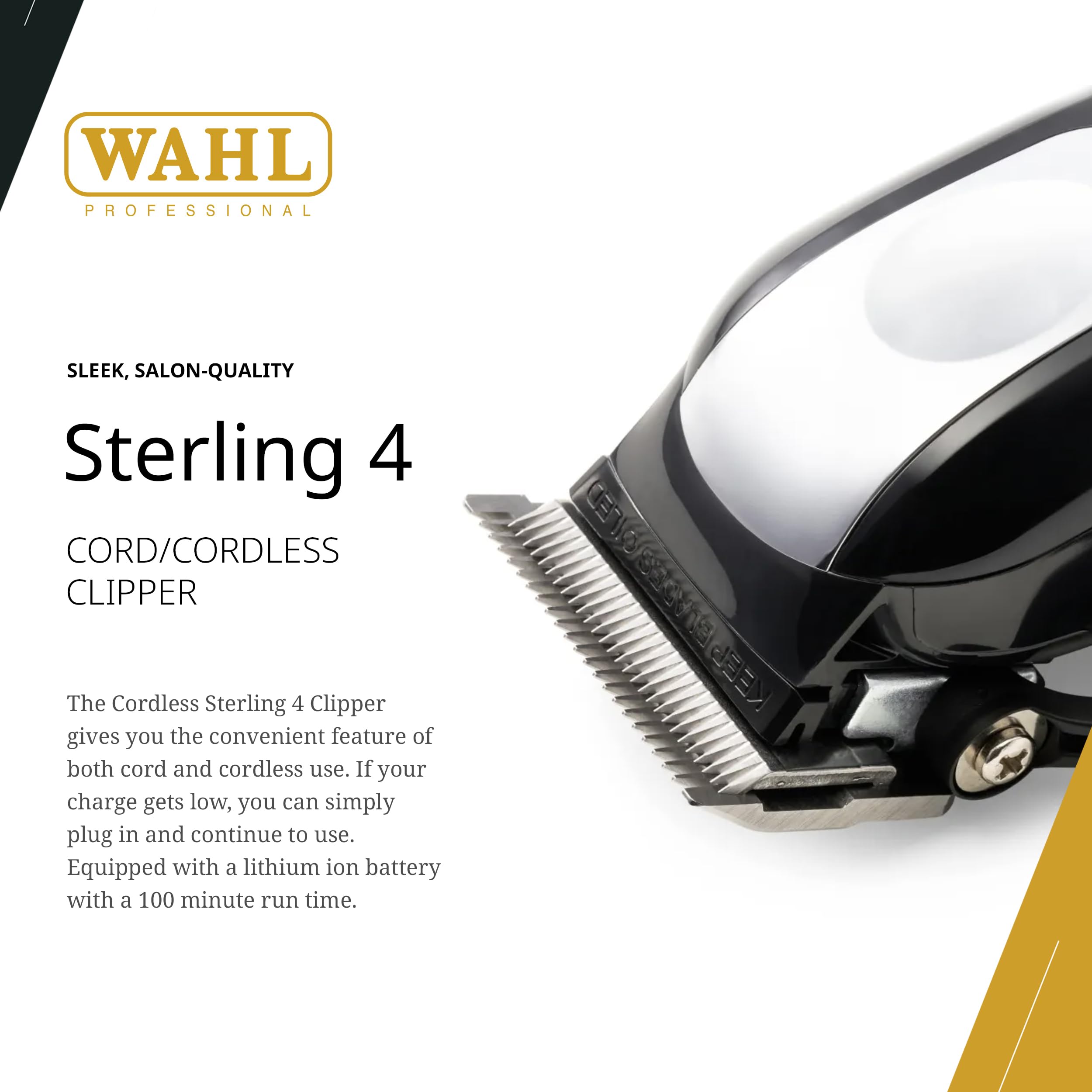 Wahl WA-8481 Li-ion Sterling 4 Hair Trimmer : Amazon.ca: Health