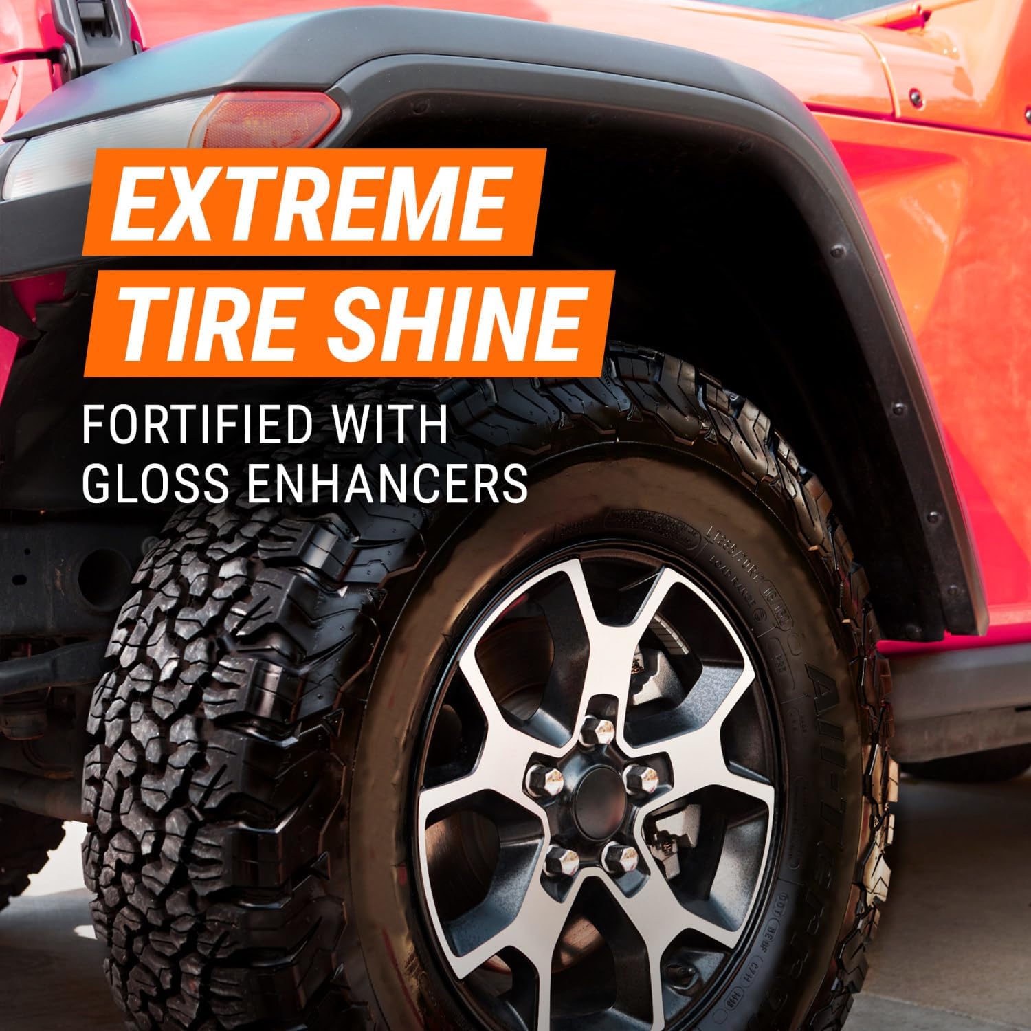 Armor All Wheel and Tire Cleaner and Tire Shine Kit, Heavy Duty Car Wheel Cleaner, Extreme Tire Shine Spray and Wash Brush - 3 Count