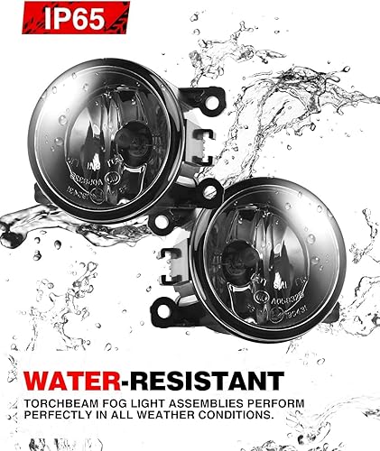 Miniatura 9 de Torchbeam Repuesto de montaje de luces antiniebla para Accord Pilot RDX Focus Explorer Pathfinder Ranger Xterra Outback Crosstour, OE #33900STKA11,