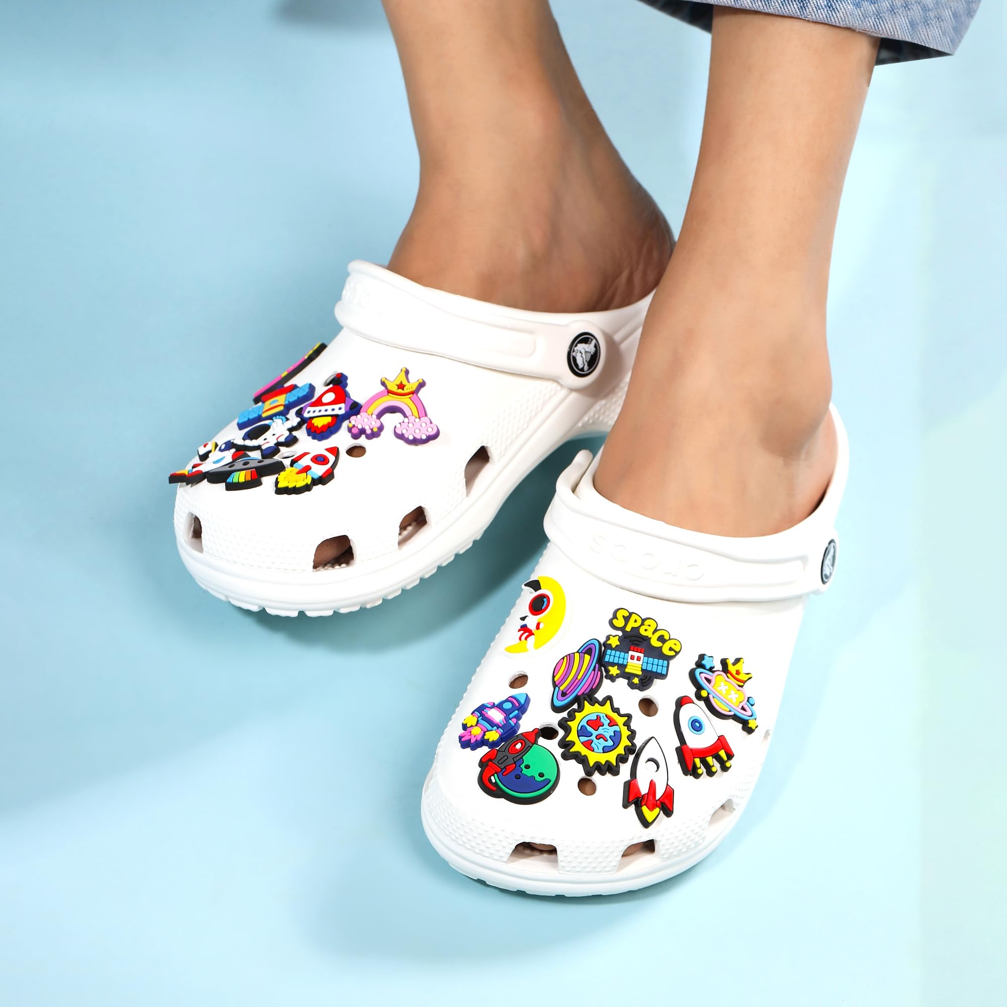 Shoe Charms for Teens Assorted Decor Clogs Pack of 20 Pcs