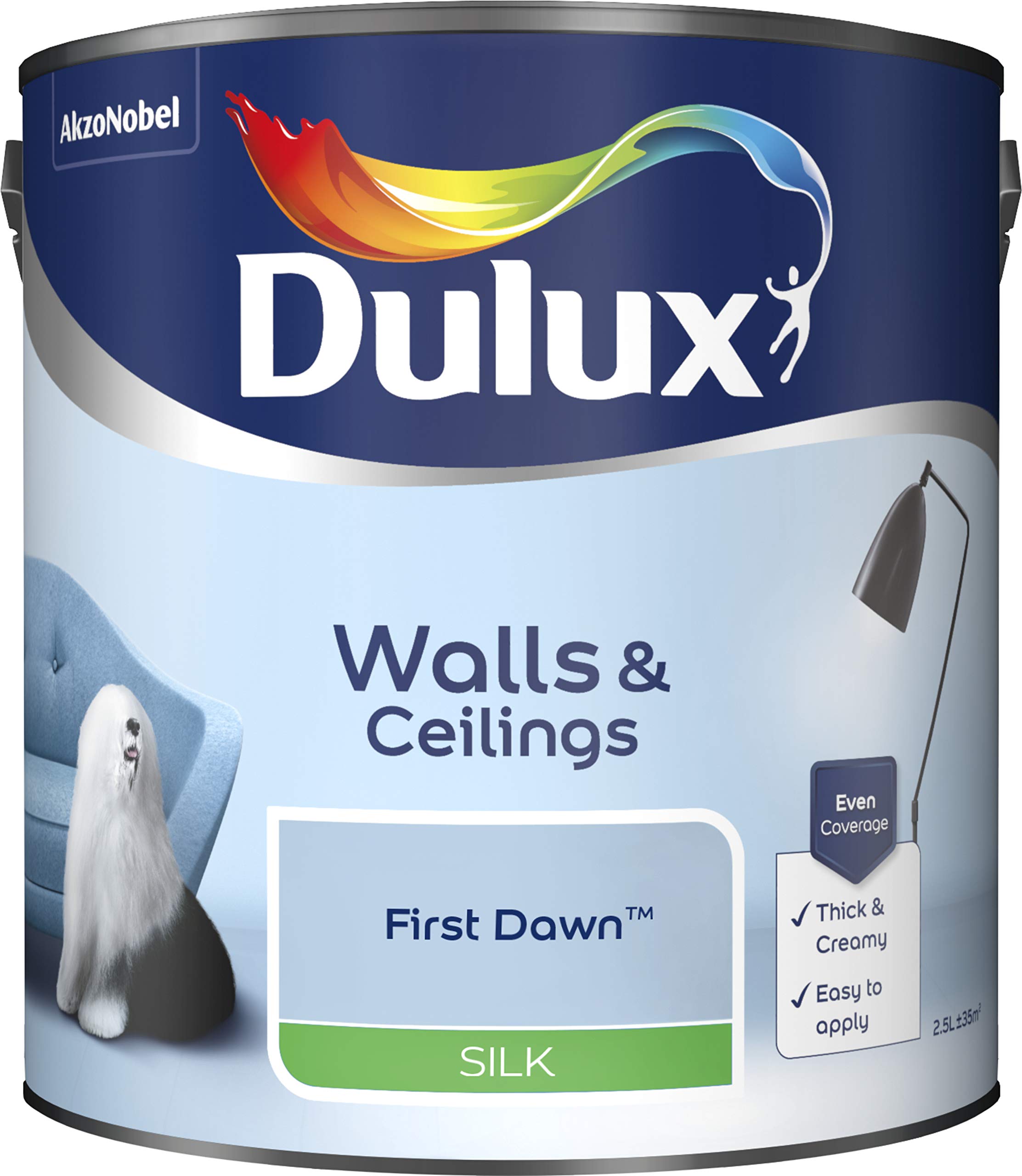 Dulux Paints 2.5 Litre Ready Mixed Silk First Dawn