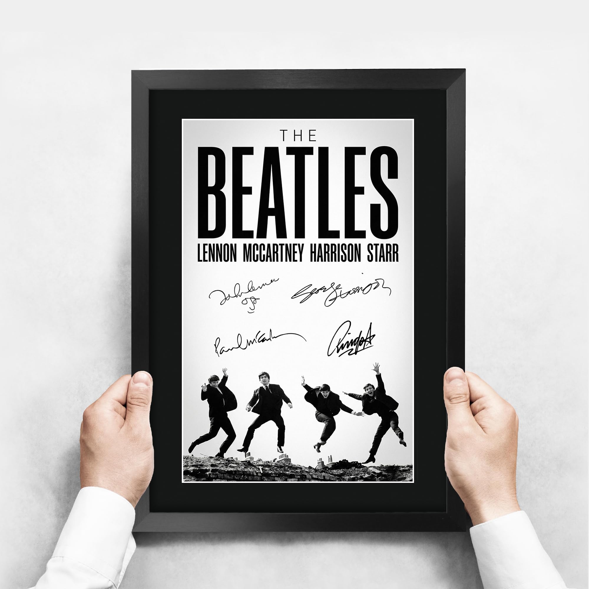 Amazon.co.jp: HWC Trading The Beatles Music Gifts サイン入りサイン