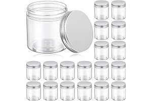 Patelai Plastic Jars with Lids: Redefine Storage Convenience