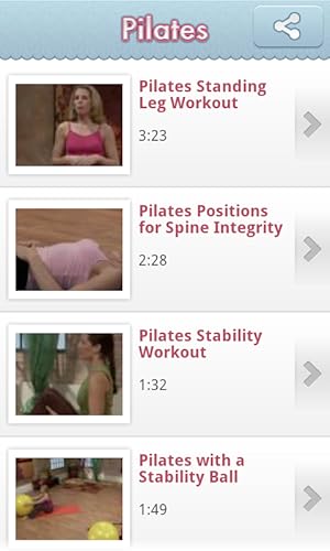 Pilates exercises