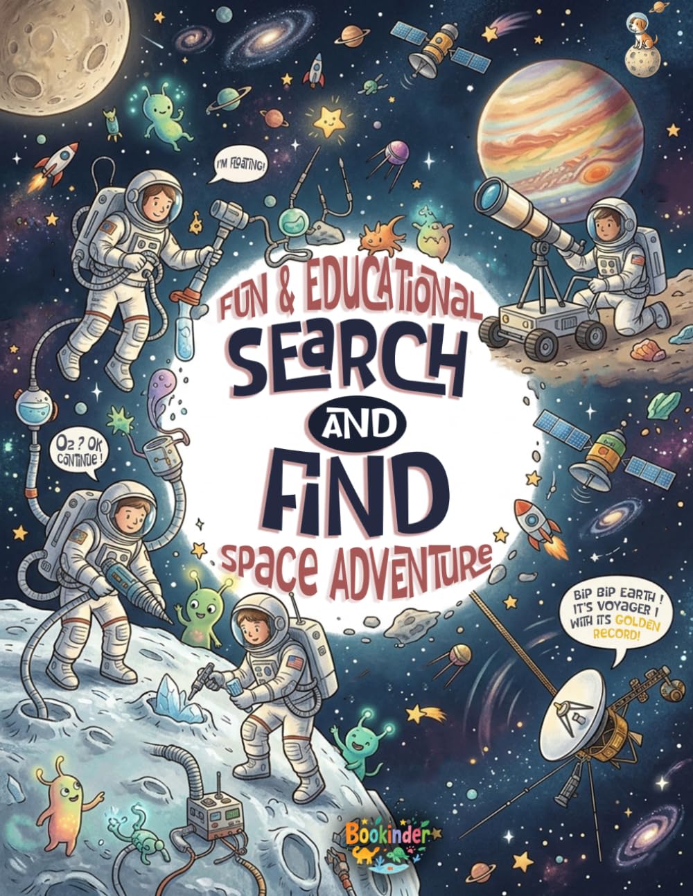 Search and Find: Space Adventure – Activity Book for Kids Ages 4–6