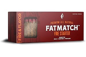 Fire & Flavor FatMatch: Eco-Friendly Fire Starter Matches for Your Needs
