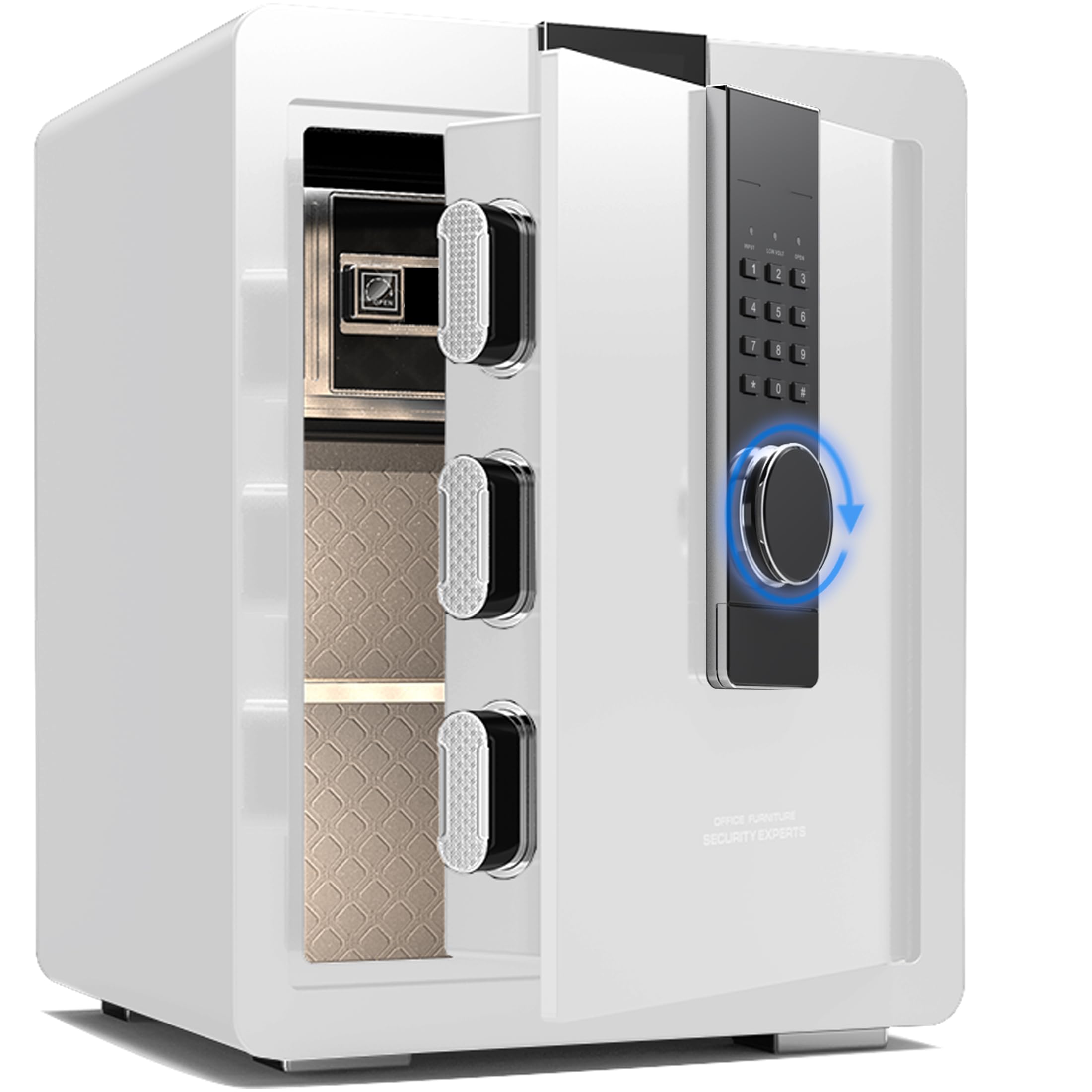 Amazon.co.jp: GIRGBE【強化版】超大 家庭用 暗証番号 52L 金庫 床・壁