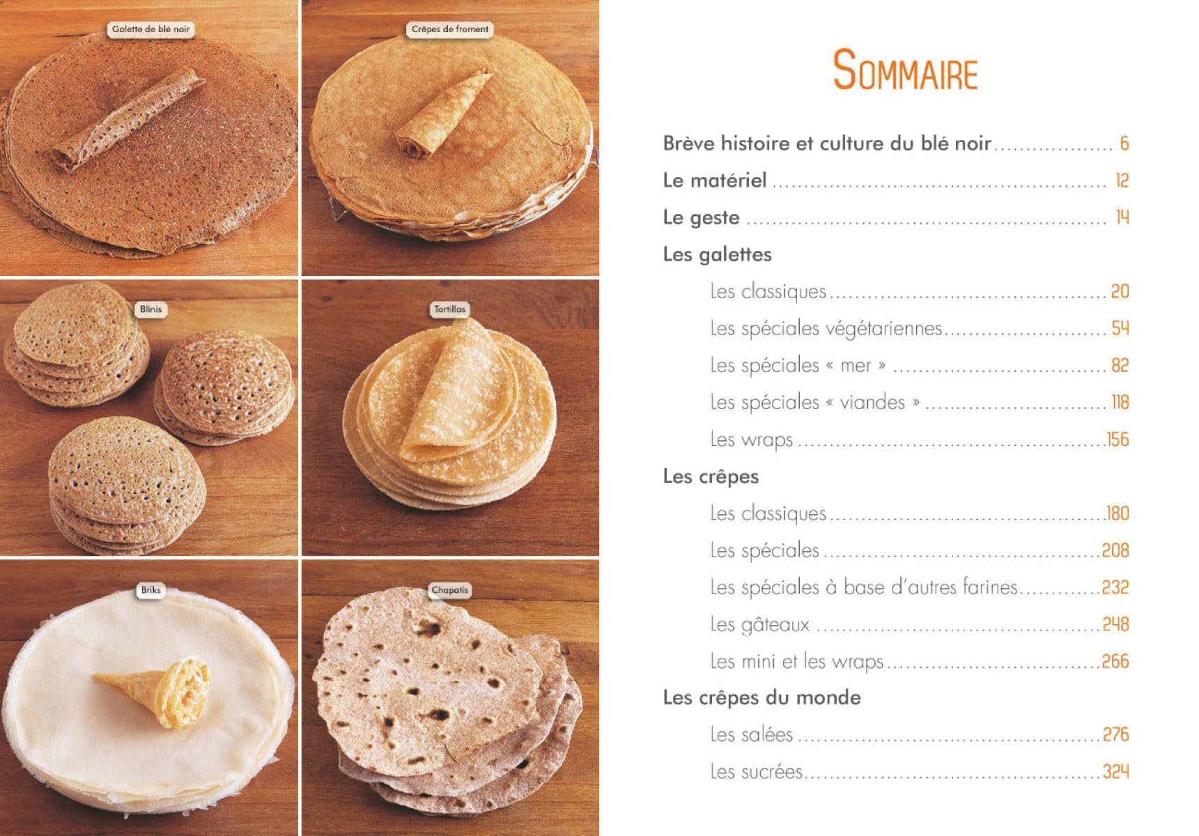 Le Grand livre des crêpes et galettes