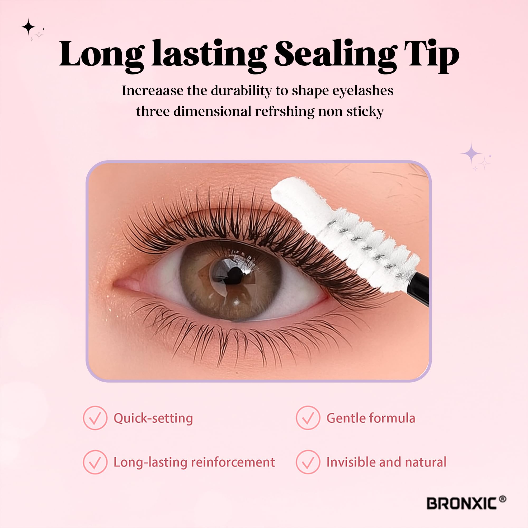 BRONXIC Eyelashes Kit 600+ Pieces- 30D-40D-50D-60D-80D-100D Volume Lashes Extensions, DIY Fluffy Russian Style Cluster Lashes - Image 4