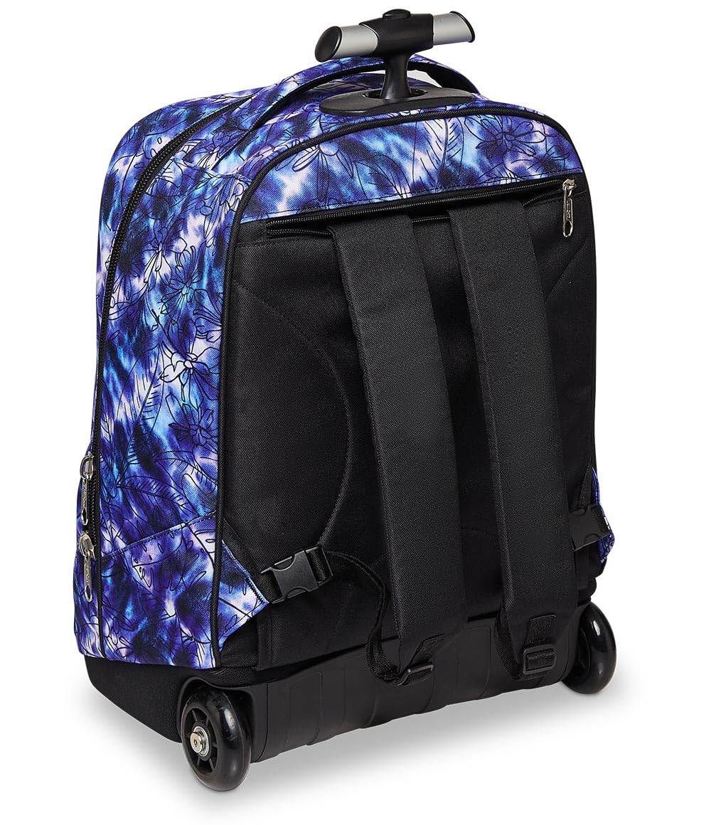 Appack Big Trolley Scuola, Blu, 2 in 1, Doppio Uso, Con Spallacci Uso Zaino, Maxi Ruote, Mazi Capienza, Scuola & Tempo libero, Bambini e Ragazzi