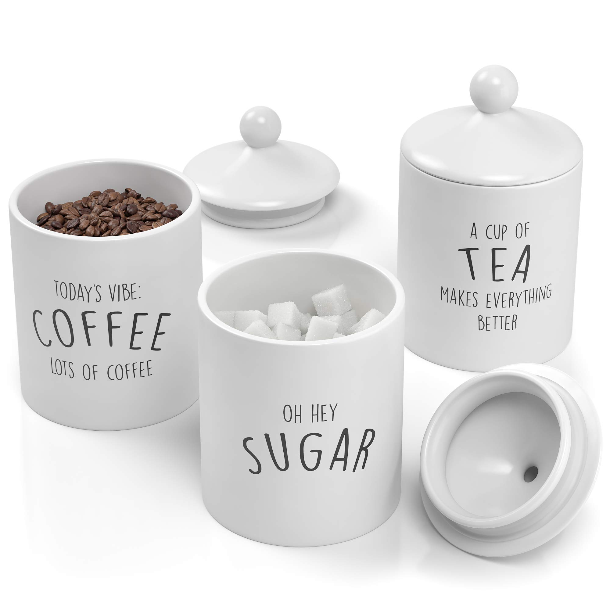 Buy Barnyard Designs Canister Sets for Kitchen Counter, Ceramic