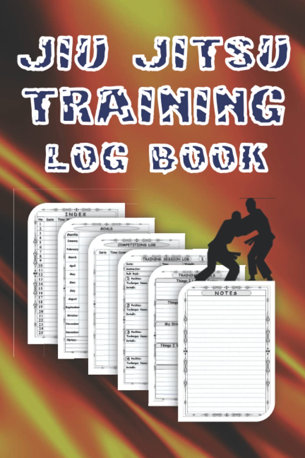 Buy Jiu Jitsu Training Log Book Martial Arts Techniques Record Book