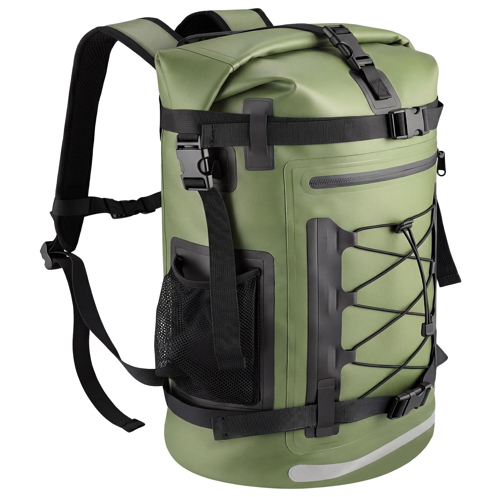 designer leather diaper bag backpack BabbleRoo Barrel Backpack - I Elevate your travel experience Color:LT/PASPINK Unisex backpack backpacksize cowhide Oakfield Backpack  American cowhide leather  solid brass hardware  half-moon zipper  carry-on handles  2