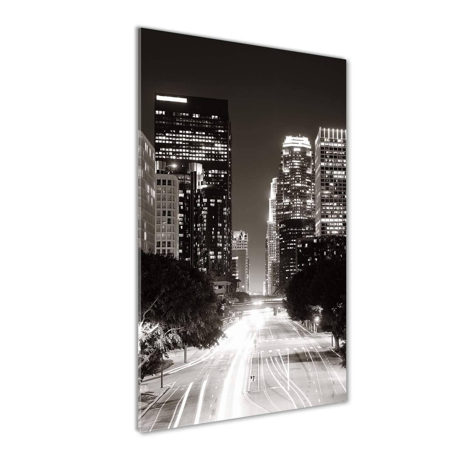 Peinture sur Verre trempé Los Angeles 70x140cm Tulup œuvre de prestige