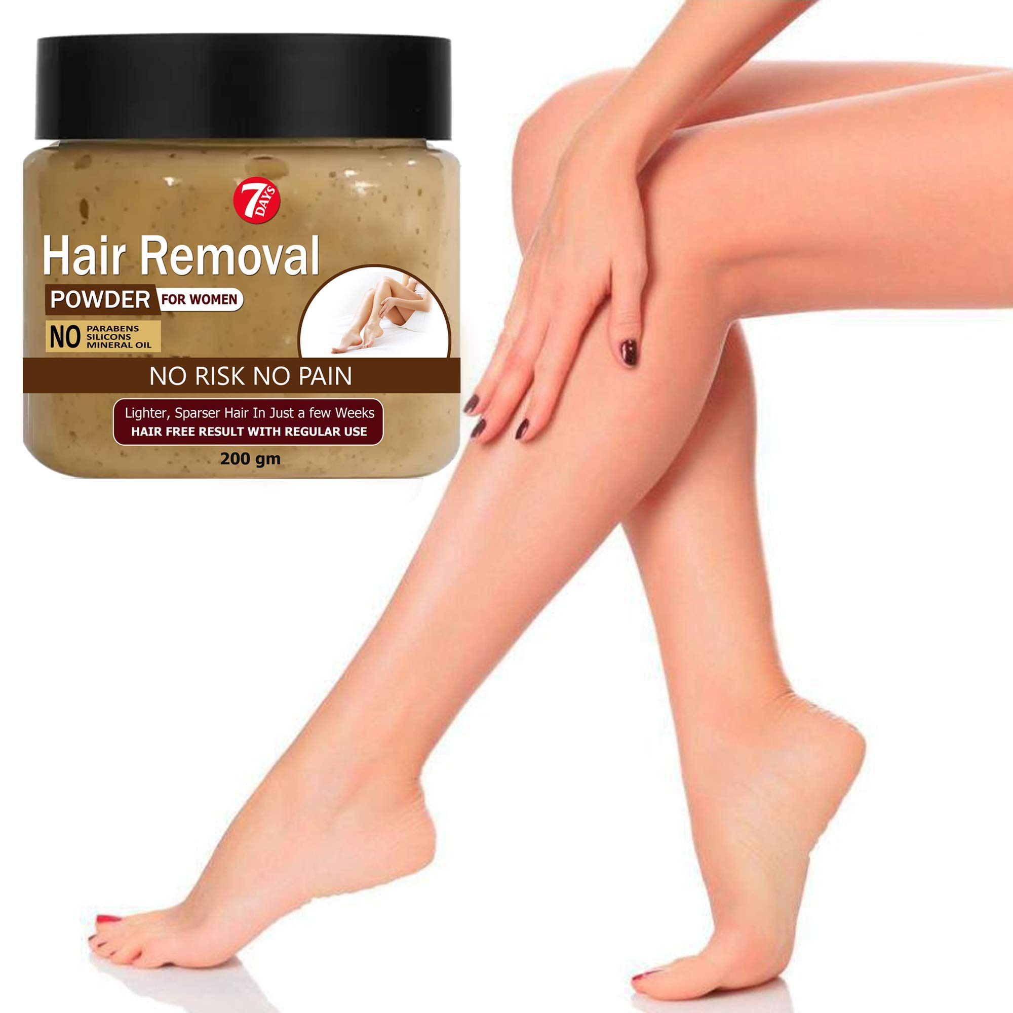 7 Days Hair Remover Powder Waxing Powder Instant Hair Remover All