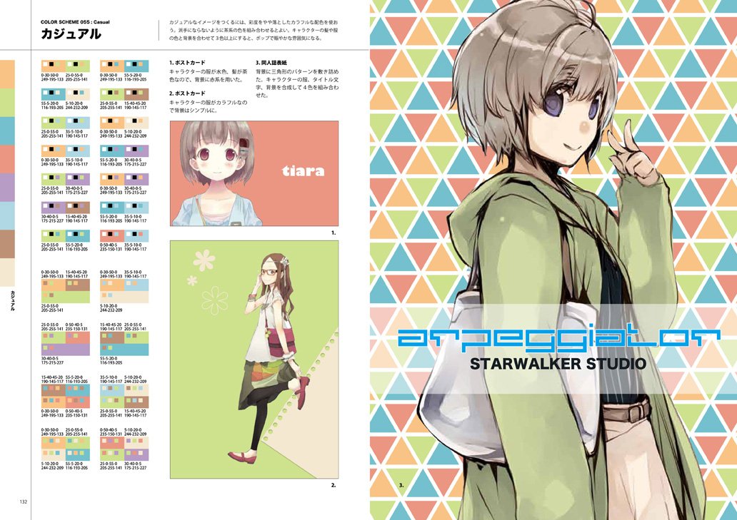 同人誌やイラストを短時間で美しく彩る配色アイデア100 Starwalker Studio 同人誌やイラストを短時間で美しく彩る配色アイデア100 Starwalker Studio