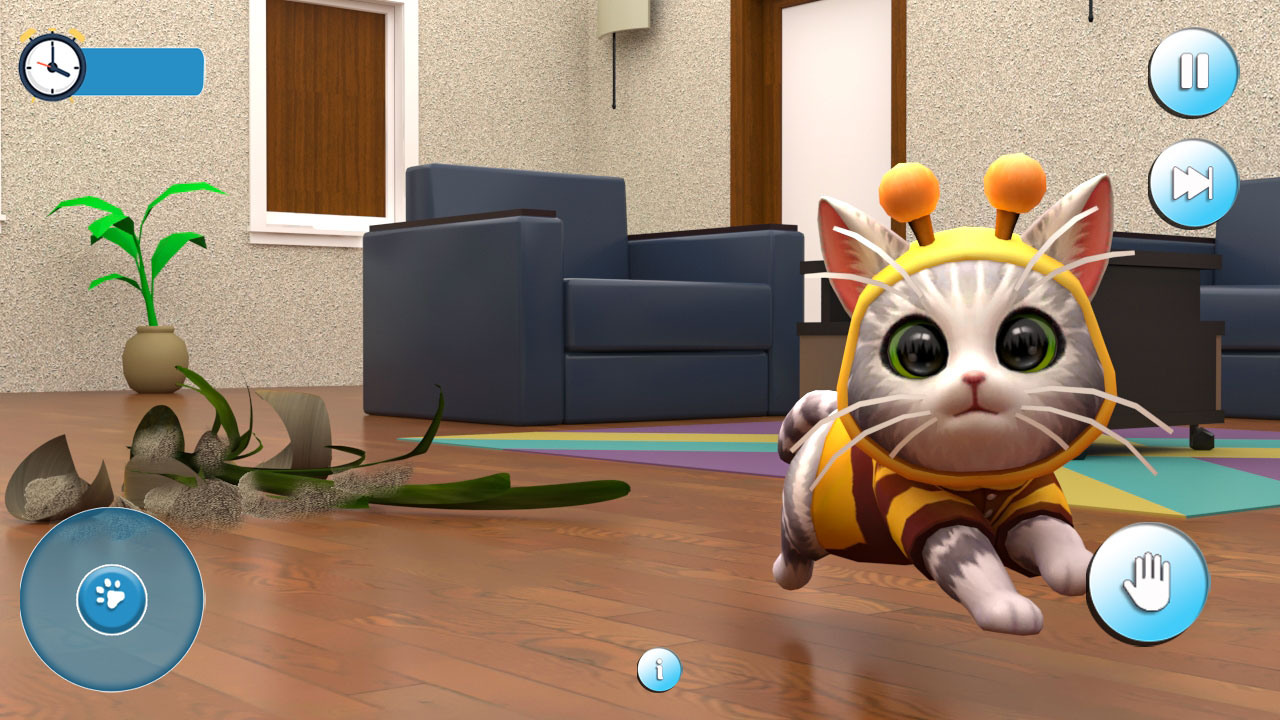 My Cat Simulator Game For Kids Dress up Free Virtual Cute Cat Pet