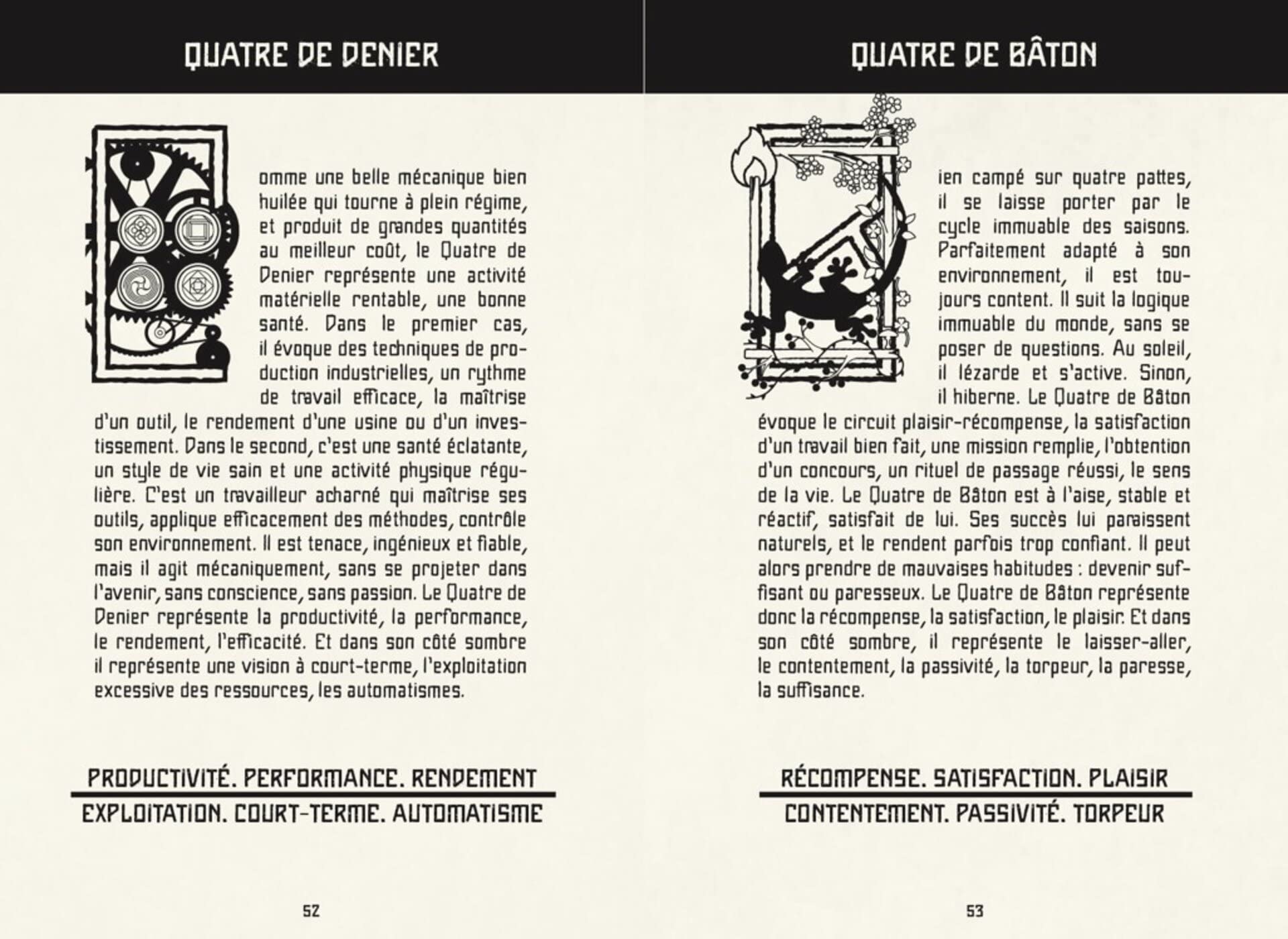 Arcanes, Tarot de Marseille Contemporain