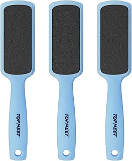 Foot File for Dead Skin - Dual Sided Foot Rasp Callus Removers, Professional Pedicure Tool for Soft, Smooth Feet (Blue)
