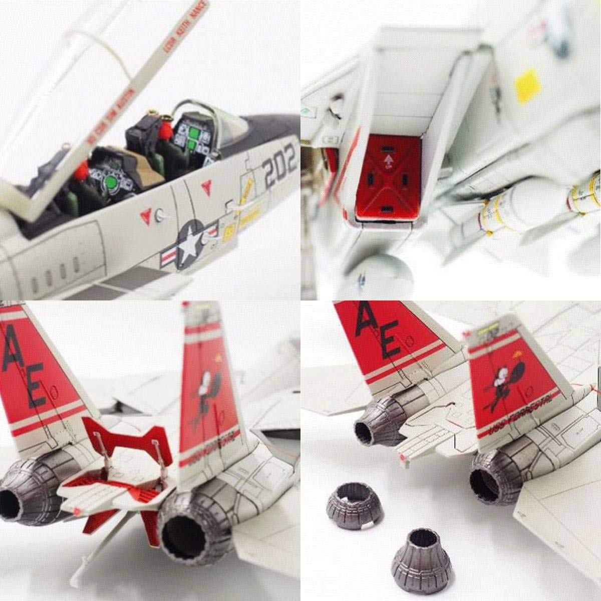 カリバーウイングス 1/72 アメリカ海軍 RED31 F-14A 完成品モデル Amazon | Caliber Wings カリバーウイングス 1/72 F-14A トムキャット
