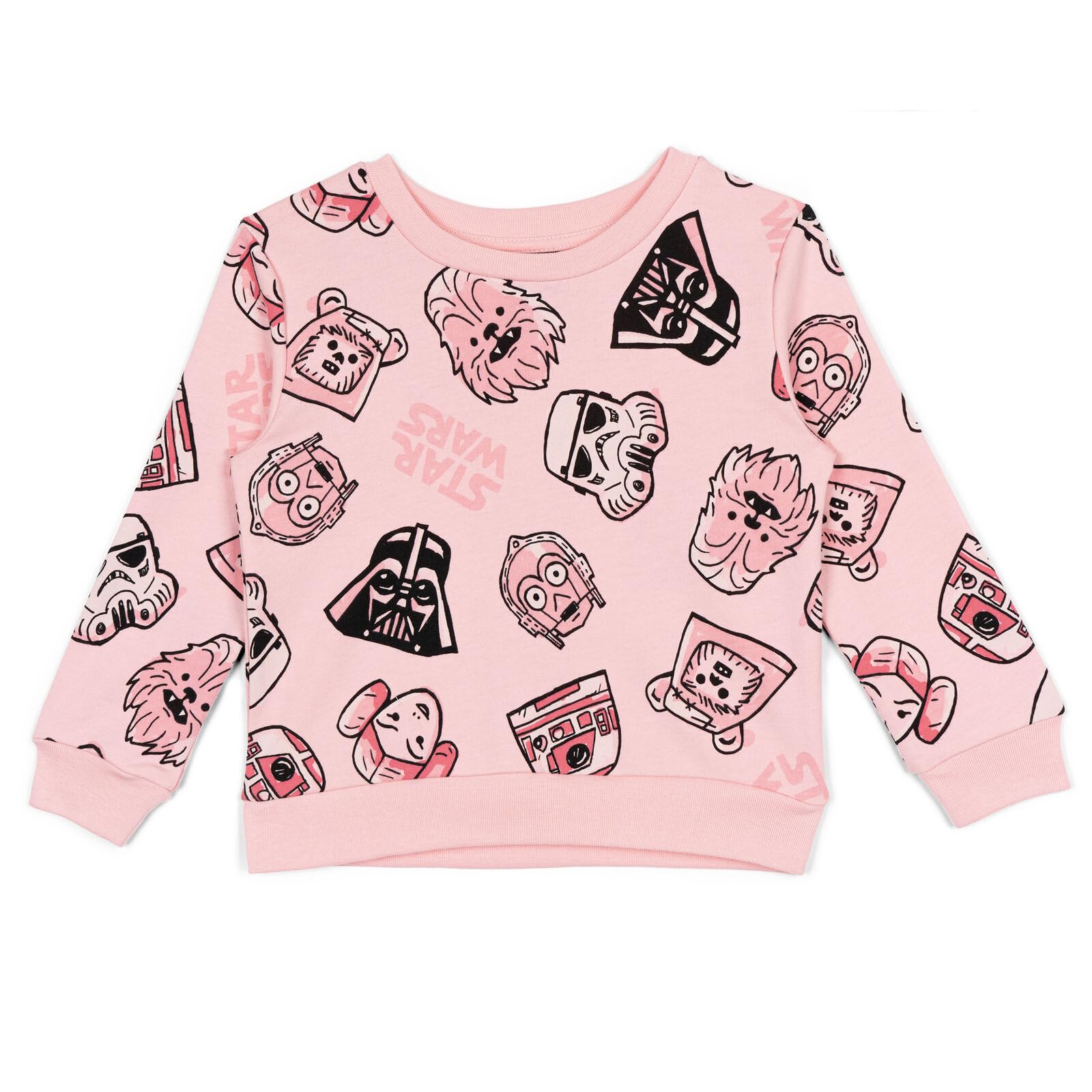 STAR WARS Mandalorian The Child dziewczęca francuska pluszowa bluza z kapturem, różowa