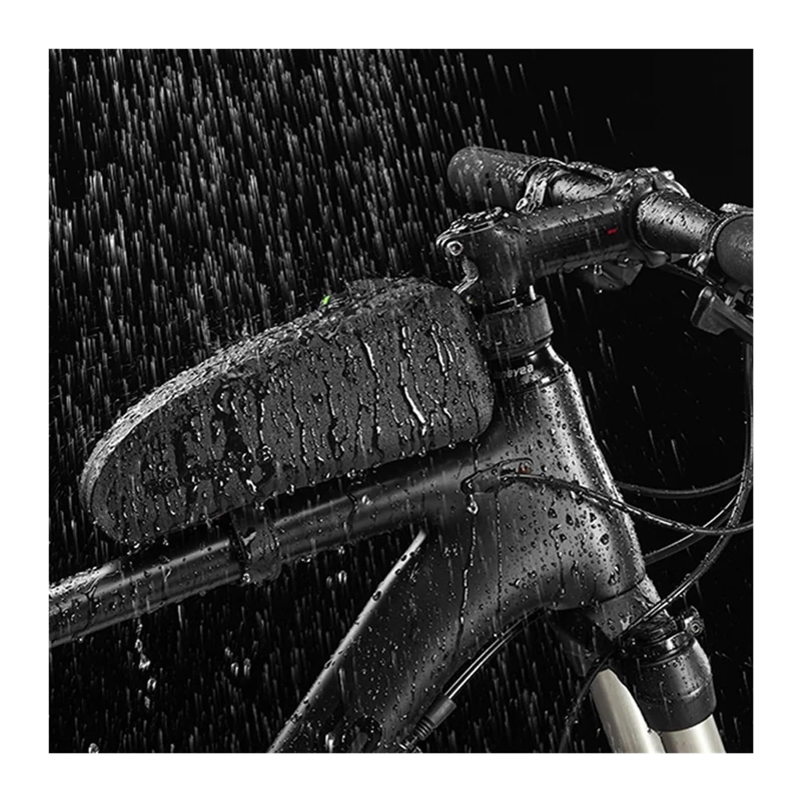 Borsa for tubo anteriore superiore for bicicletta impermeabile di grande capacità da 1 pezzo