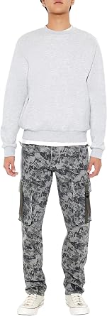 Forever 21 Mens Camo Drawstring Cargo Pants