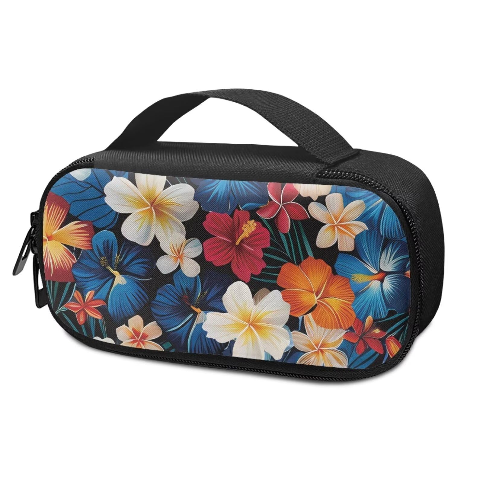 ASQVTIFE Colorful Lilies Insulin Cooler Travel Case Portable Insulin Travail Case Medical Travel Cooler Case Pack Carrying Diabetic Cooler Diabetic Medical Bag for Insulin Pen Diabetic Supplies