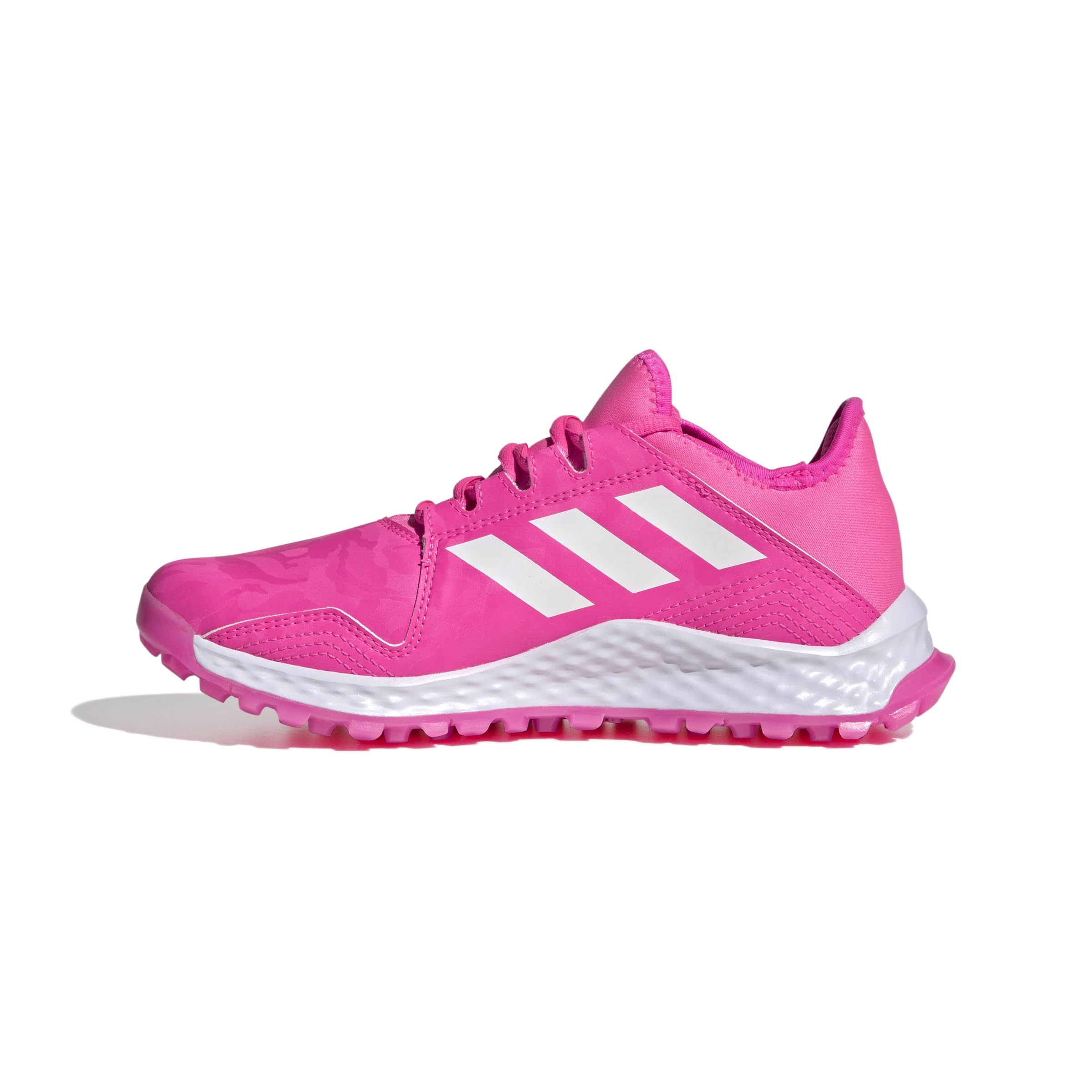 adidas Hockey Youngstar Shoes, Lucid Pink/Cloud White/Core Black, 5.5 UK Child