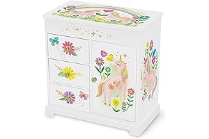 Unicorn Musical Jewelry Box: A Sparkly Haven for Precious Keepsakes