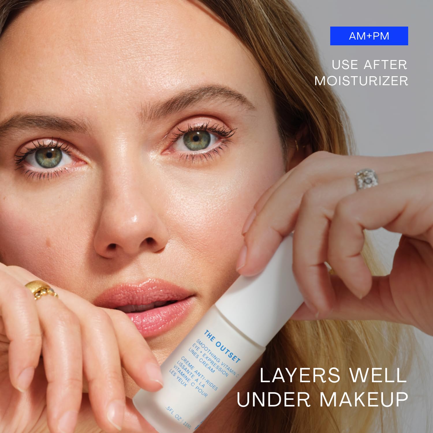 The Outset Vitamin C Eye Cream - Brightening & Hydrating