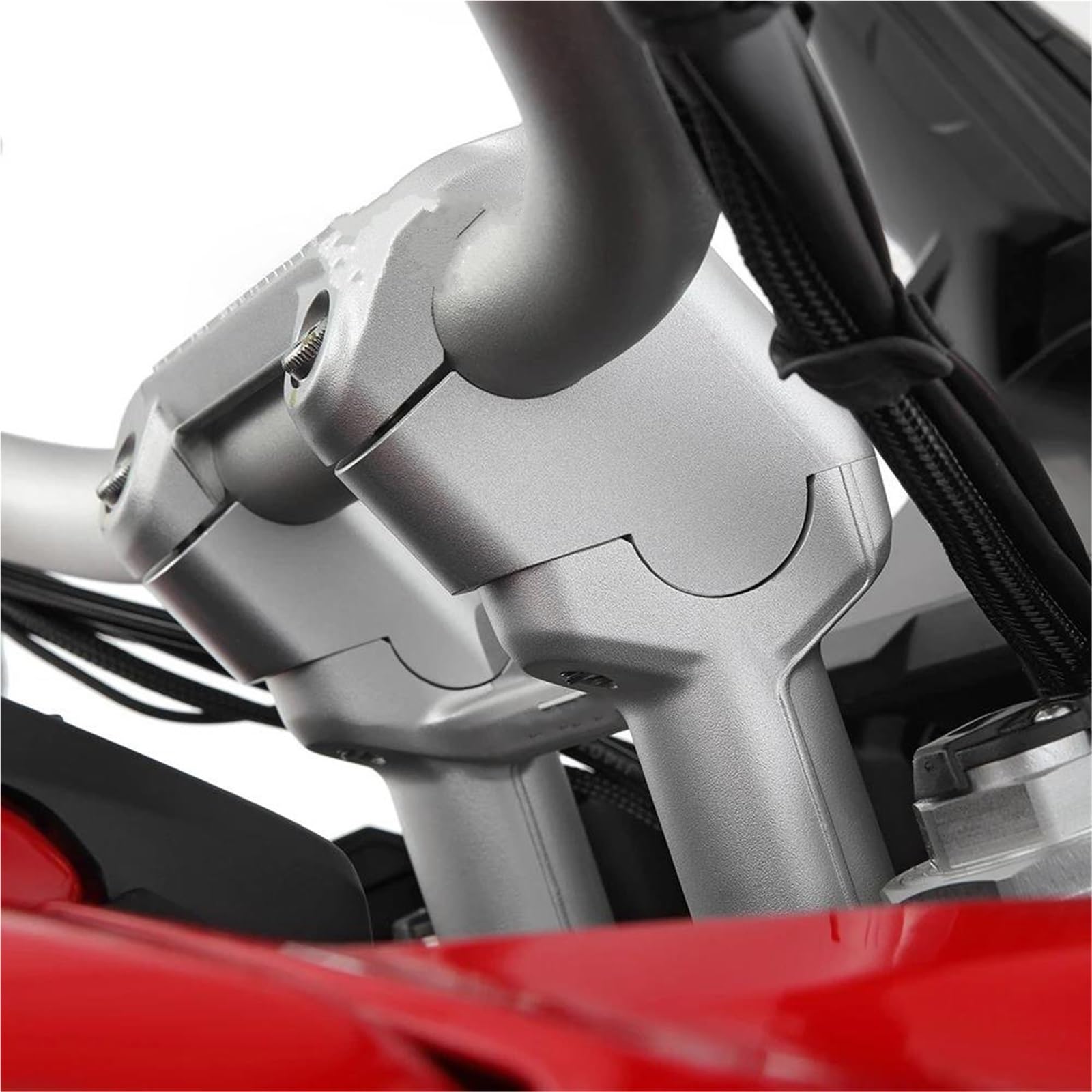 Elevadores De Manillar Para Ducati Multistrada V4 S V4S Pikes Peak Rally. Abrazaderas Aluminio CNC. Accesorios Elevación aluminio adaptador extraíble