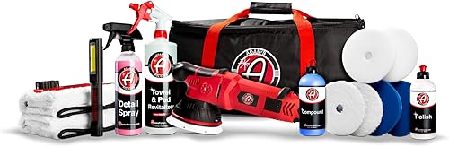 Miniatura 9 de Adam's Polishes SK Pro Kit de pulidora de coche de 0.59 pulgadas (7 artículos) - Pulidora profesional de doble acción para el detalle del automóvil