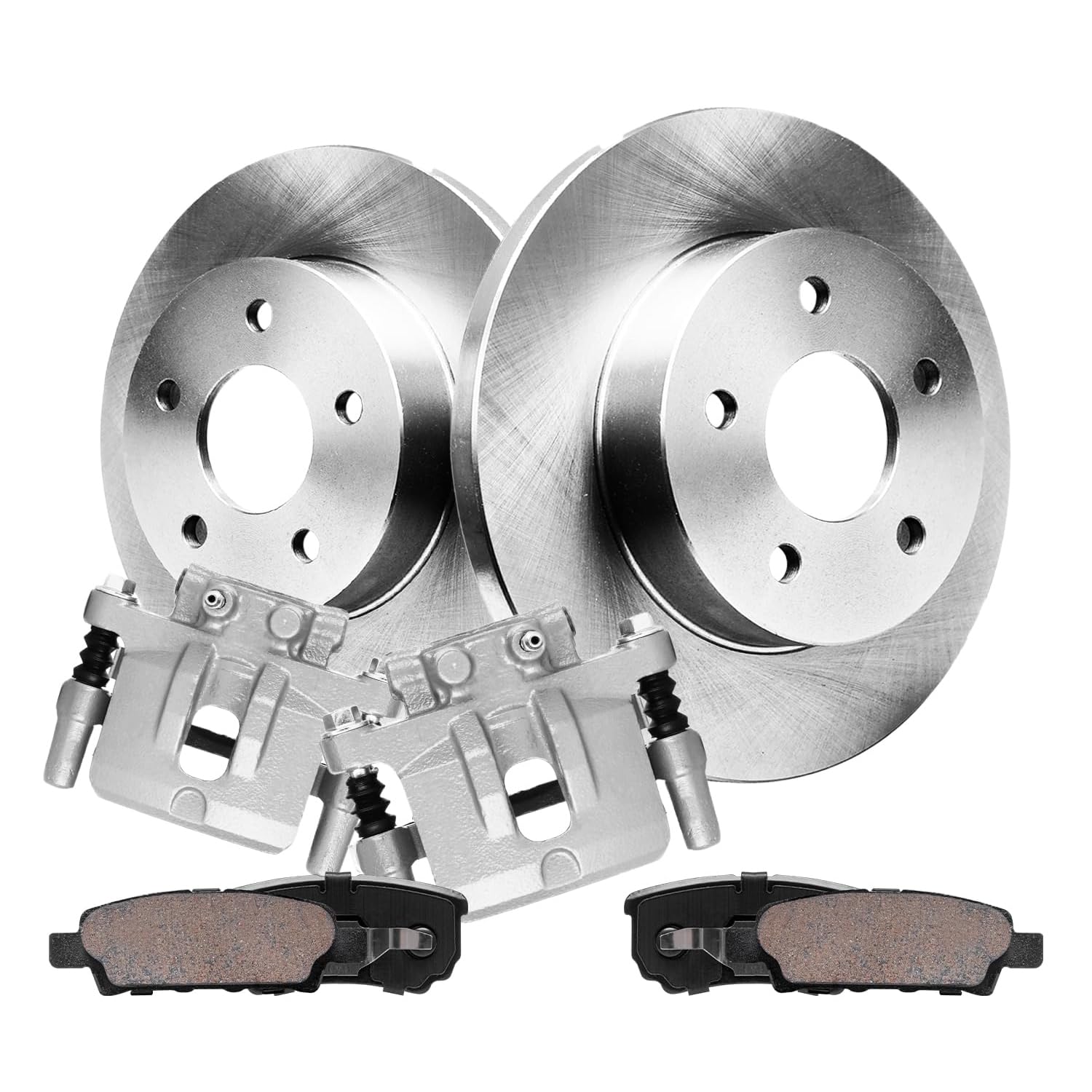 Detroit Axle - Rear Brake Kit for Jeep Compass Patriot Chrysler 200 Sebring