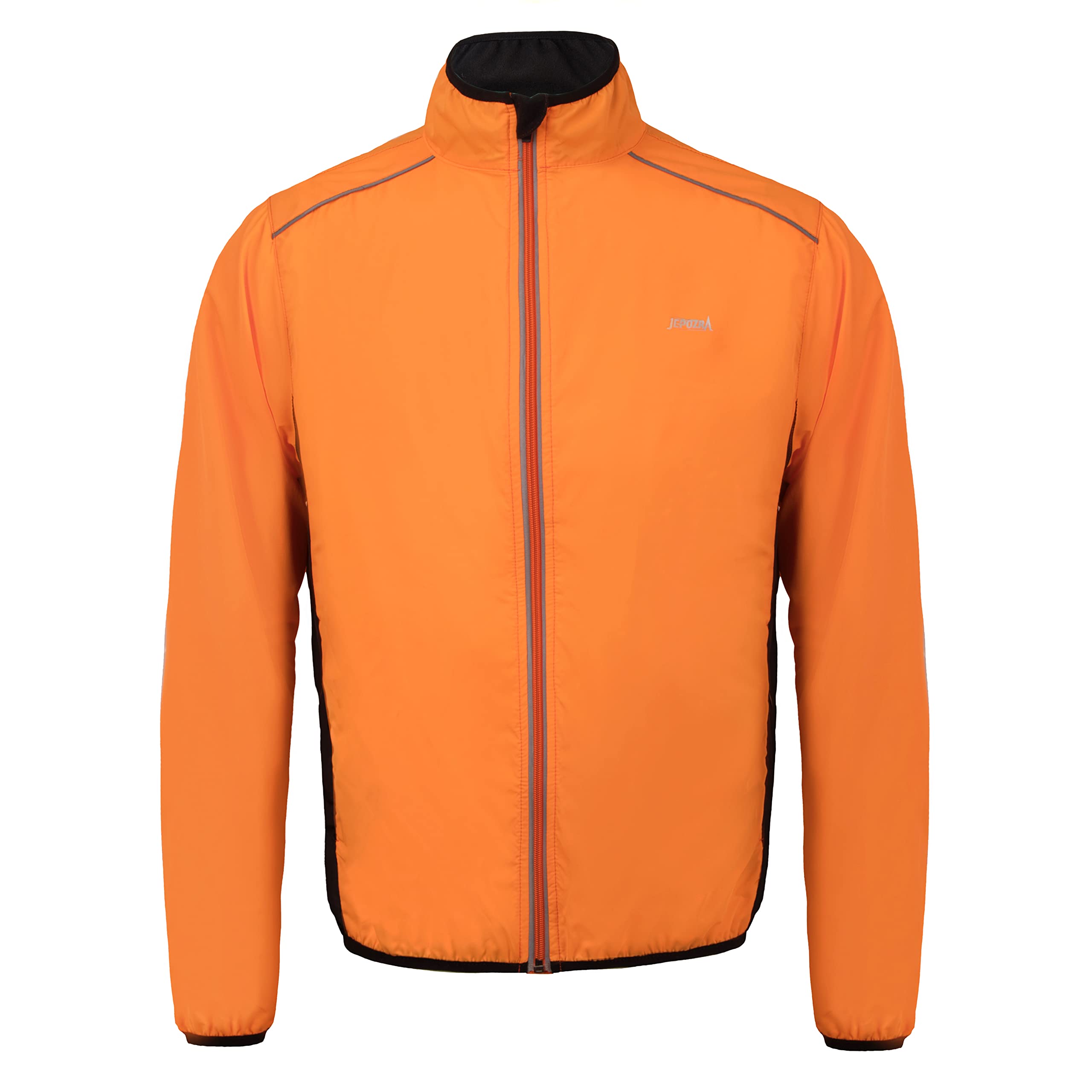 Chaqueta Cortavientos Ciclismo Hombre MontañIsmo Reflectante Abrigo Transpirabl Ropa Deportiva Exteriores ProteccióN UV Manga Larga Correr Resistente Al Viento Yal Agua