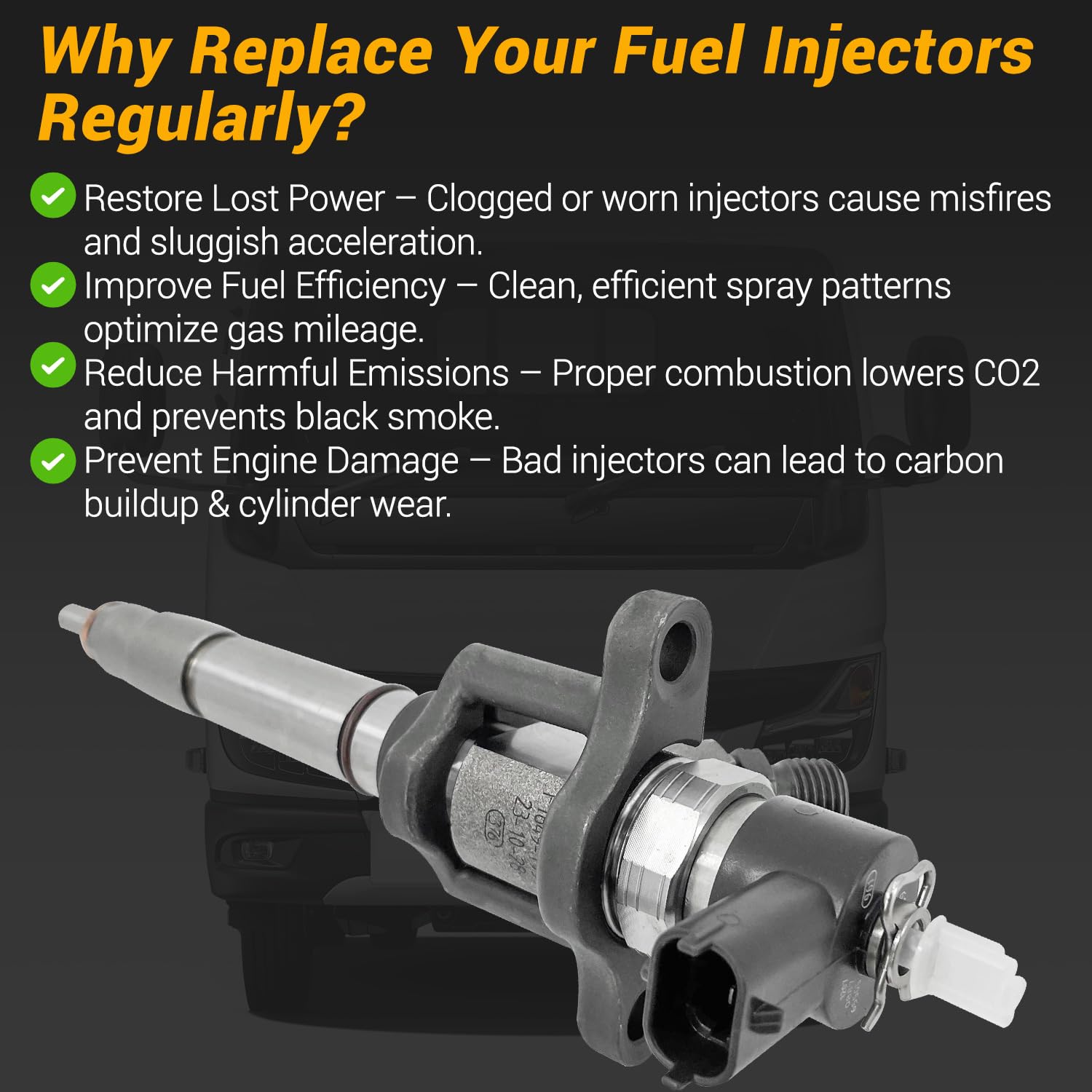 Amazon.com: VANPERT ME223750 0445120049 Fuel Injector