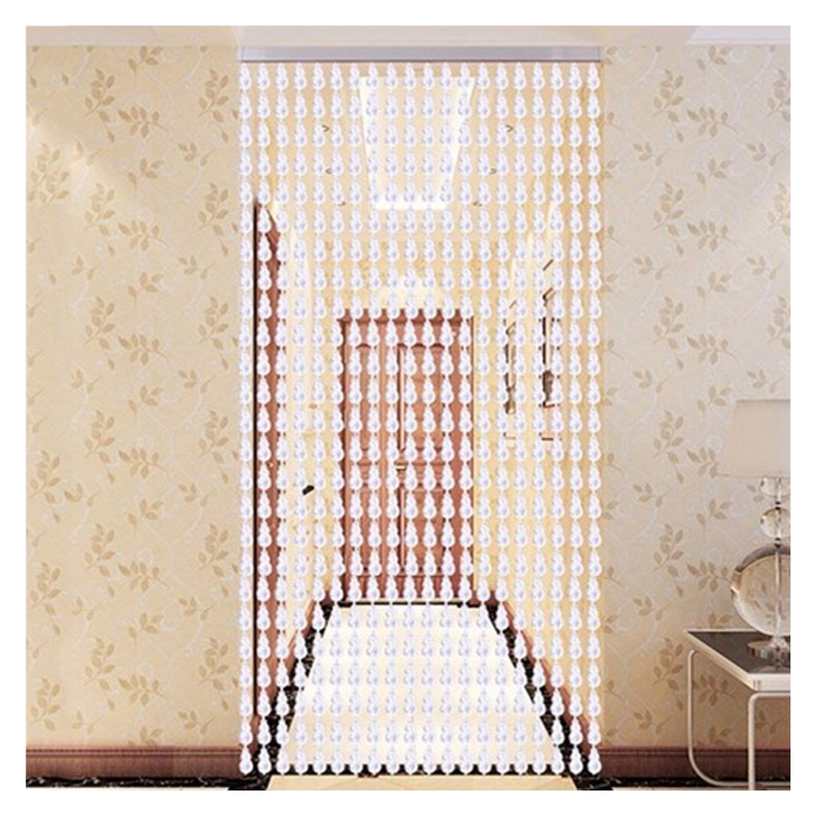 Rideaux de perles de porte contre les mouches largeur 90 cm