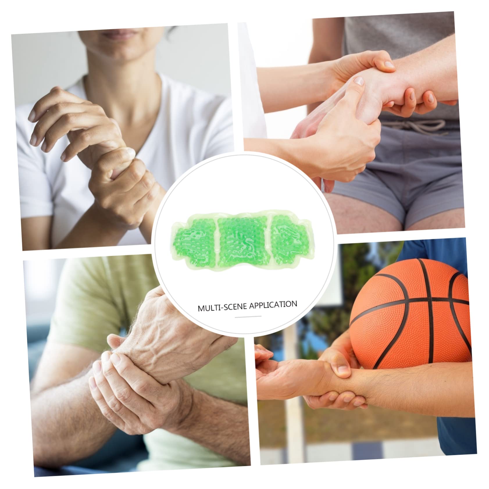 Healifty 3 Pz Impacco Termico Da Polso Impacco Freddo Supporto Di Ghiaccio Tutore Per Il Polso Freddo Caldo Polso Freddo Alla Caviglia Pvc Del Ghiaccio Tampone Caldo e Freddo