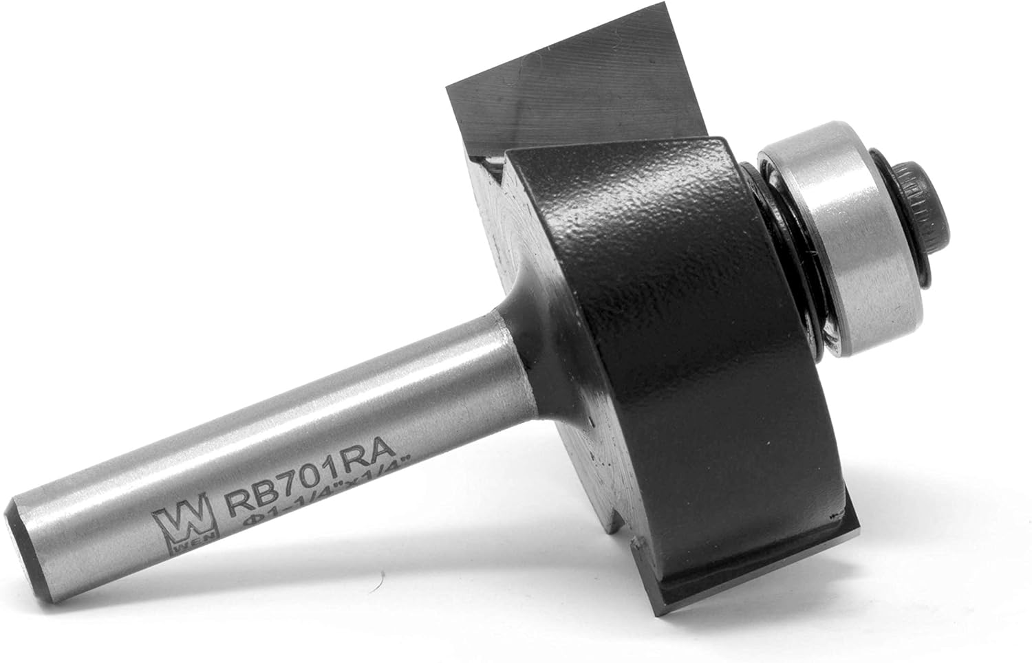WEN RB701RA 1-1/4 Rabbeting Carbide-Tipped Router Bit with 1/4 in. Shank