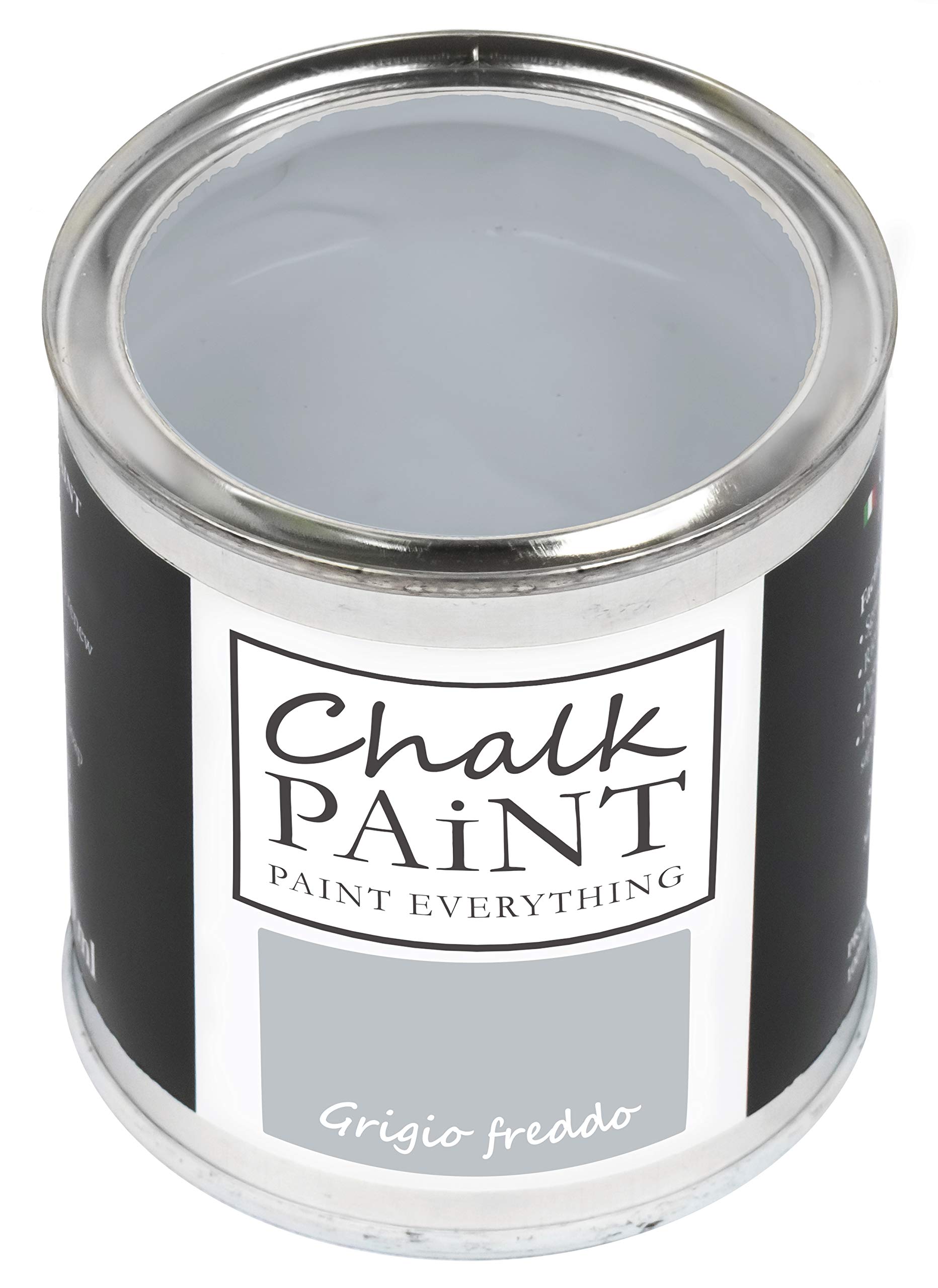 Chalk Paint Paint Everything Cold Grey Chalk Paint Everything® Grigio Freddo (Cold Grey) – 250 Ml Water-Based Chalk Paint For Shabby Chic Furniture, Décor, And Upcycling Projects – Non-Toxic, Easy To Apply